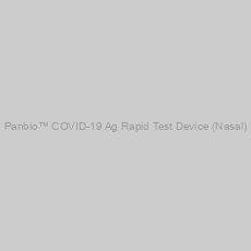 Image of Panbio™ COVID-19 Ag Rapid Test Device (Nasal)